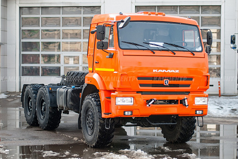 Новый магистральный тягач КАМАЗ 54901 - фотографии с завода